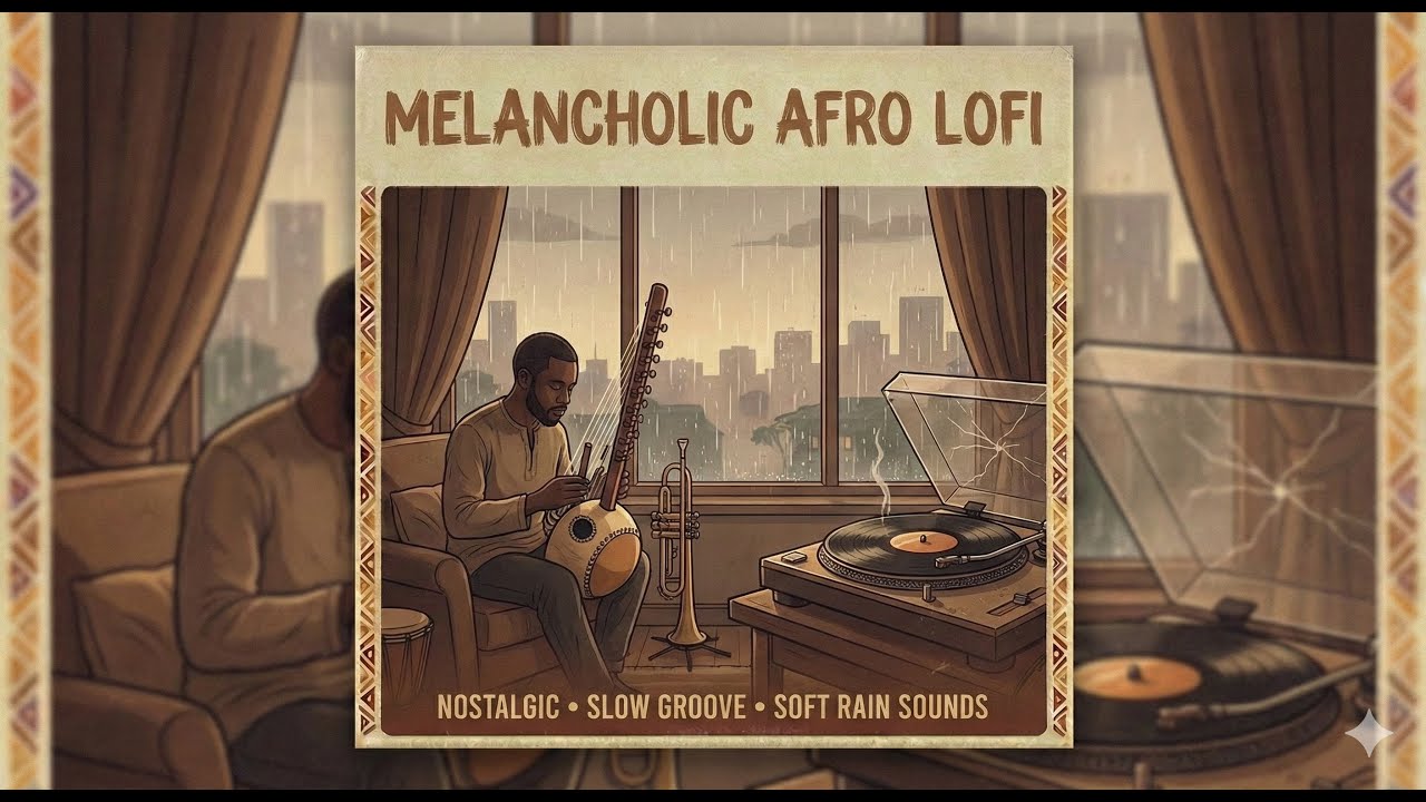 Melancholic Afro House for Studying 📚 Focus & Chill Mix | Relaxing Background Music