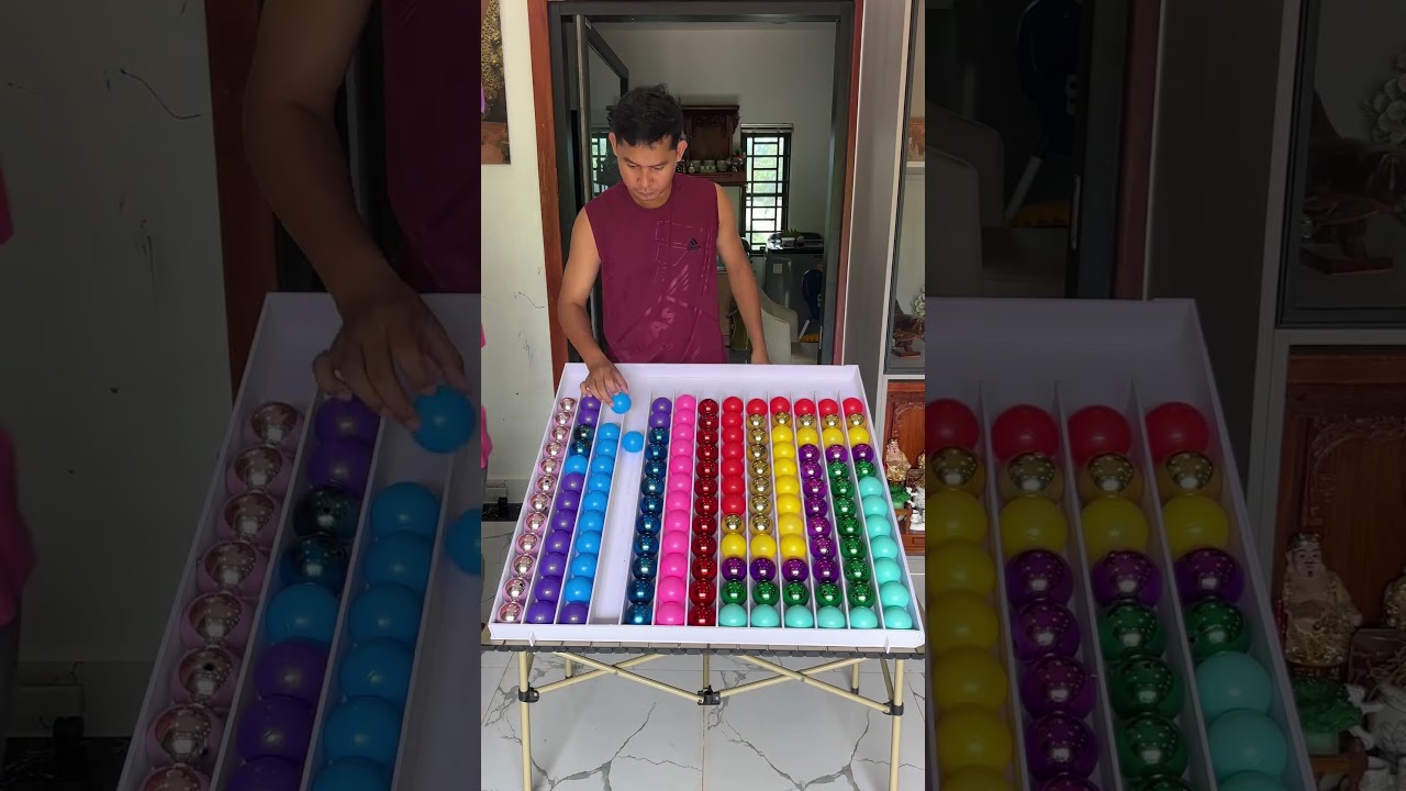 Amazing Ball Sort Puzzle Game ｜ Fun & Genius Challenge            #relaxing  #colorsorting  #shorts