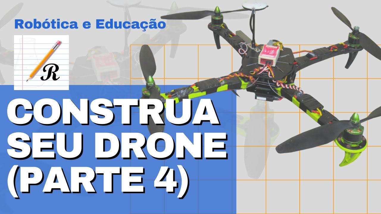 Rotação correta dos MOTORES (Aula 04) Construa seu DRONE