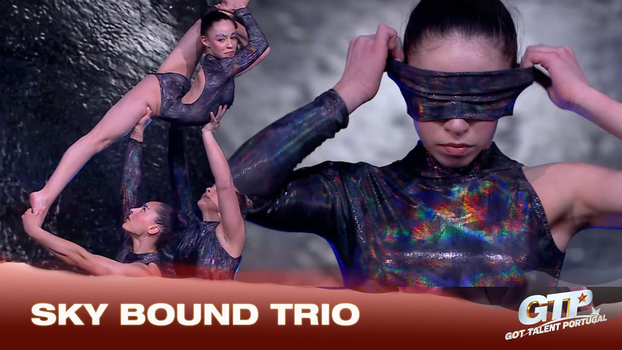Sky Bound Trio, mataram de coração o júri! Incríveis ginastas! | FINAL | Got Talent Portugal 2024
