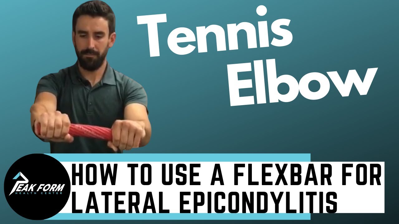 How to Perform Flexbar Exercises for Tennis Elbow- San Diego Chiropractic