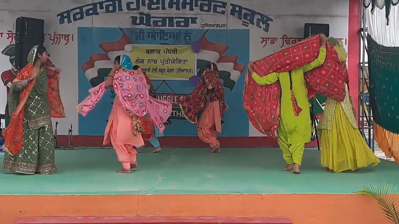 Folk dance on adolescence