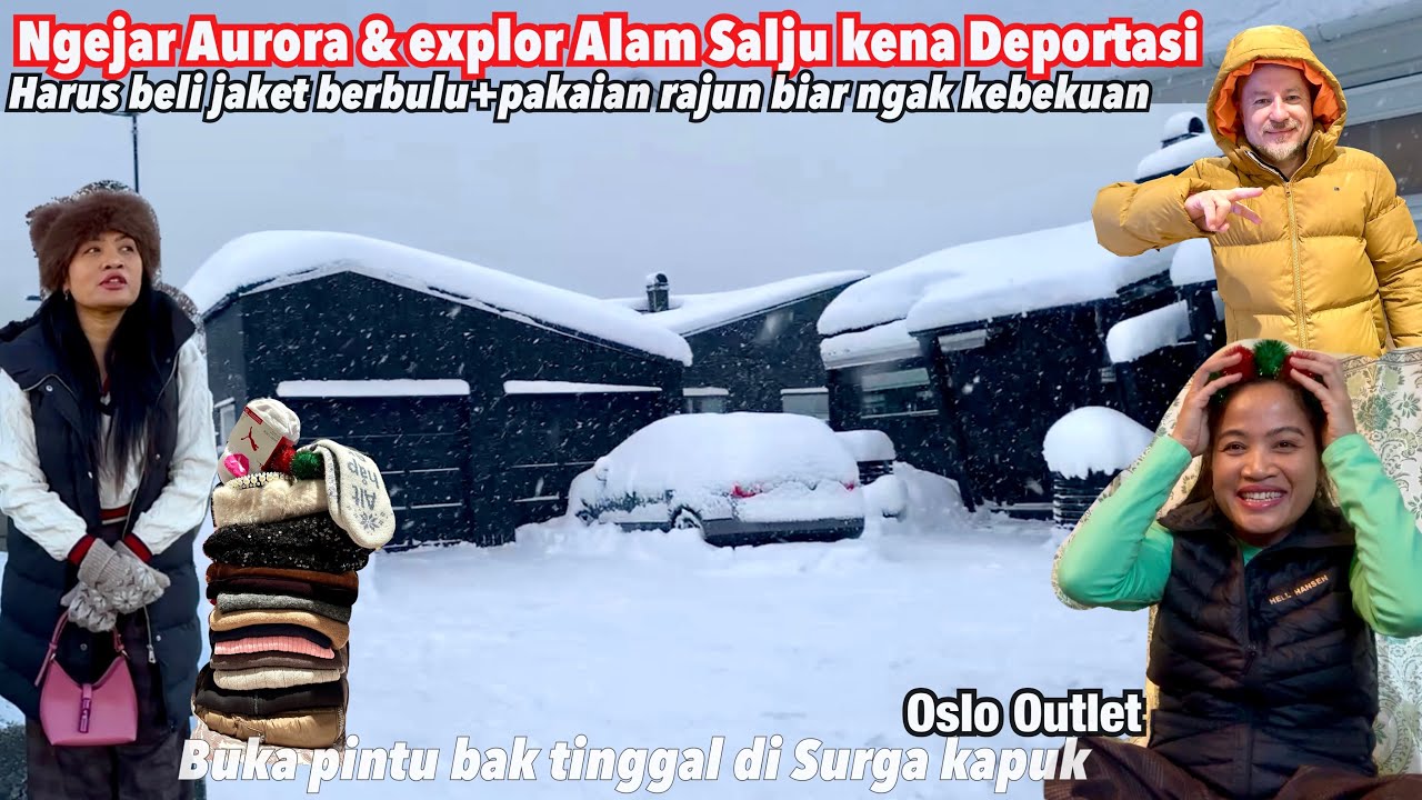 SEMALAMAN BADAI SALJU LEBAT BANGET HARUS BELI JAKET VINTER BERBULU DAN BAJU RAJUT