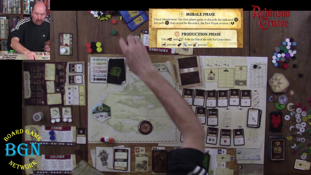 How to play Robinson Crusoe: Adventures on the Cursed Island