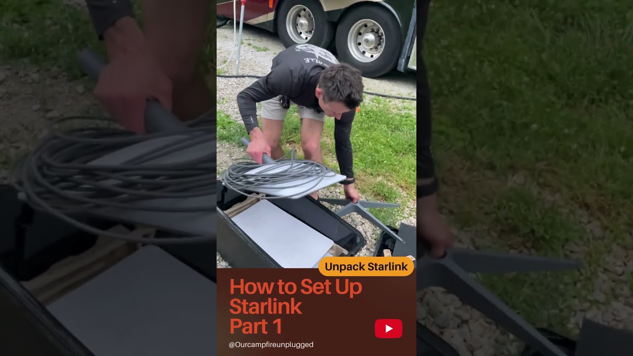 Unboxing Starlink: What's Inside the Ultimate RV Internet Solution? #starlink #rvlife #rvinternet