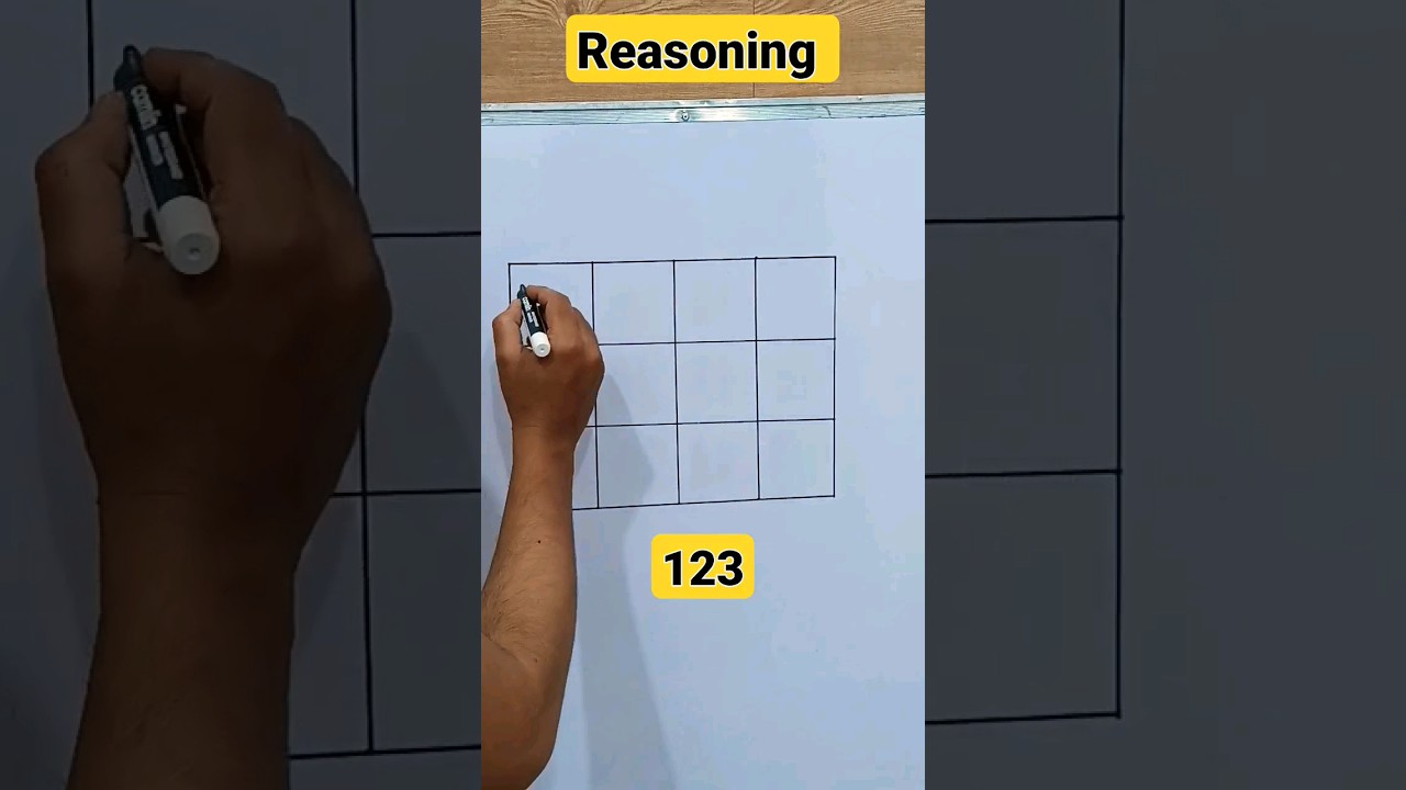 Reasoning 🤔 // 123 // #shorts #puzzle  #trending #maths #reasoning