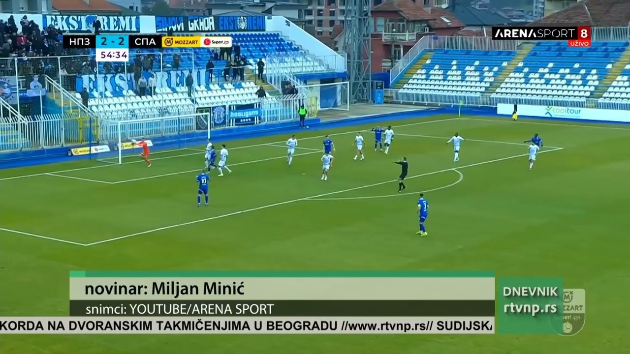 Sudijska komisija FSS Novi Pazar oštećen za penal