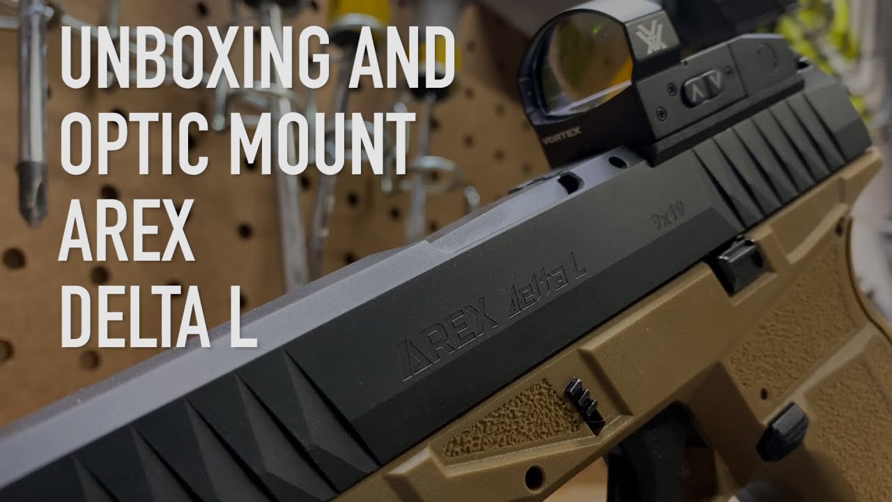 AREX Gen 2 Delta L Unboxing and Mounting Vortex Red Dot!