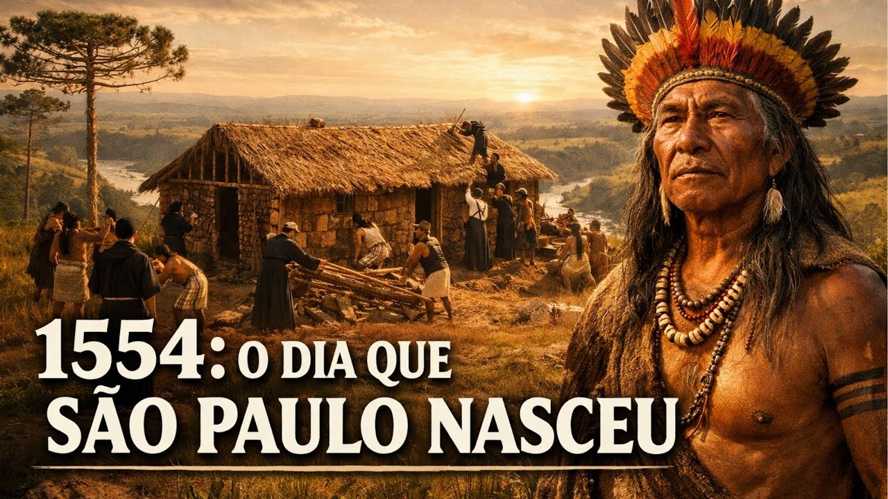 Como São Paulo Parecia em 1554 | Reconstrução em IA da Vila Jesuíta (Documentário)