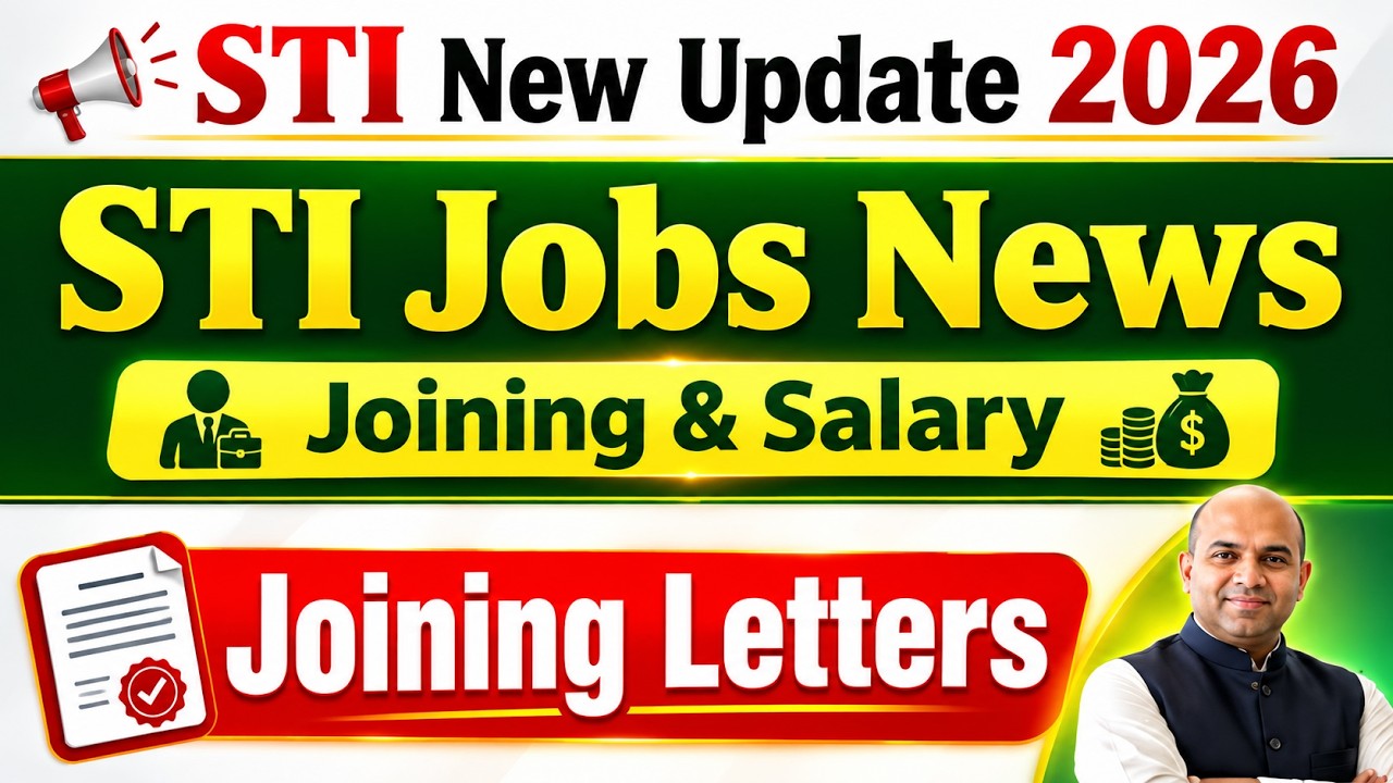 STI Jobs 2026 Joining Letters & Salary Increase | STI Jobs Joining 2026 | STI Salary Increase