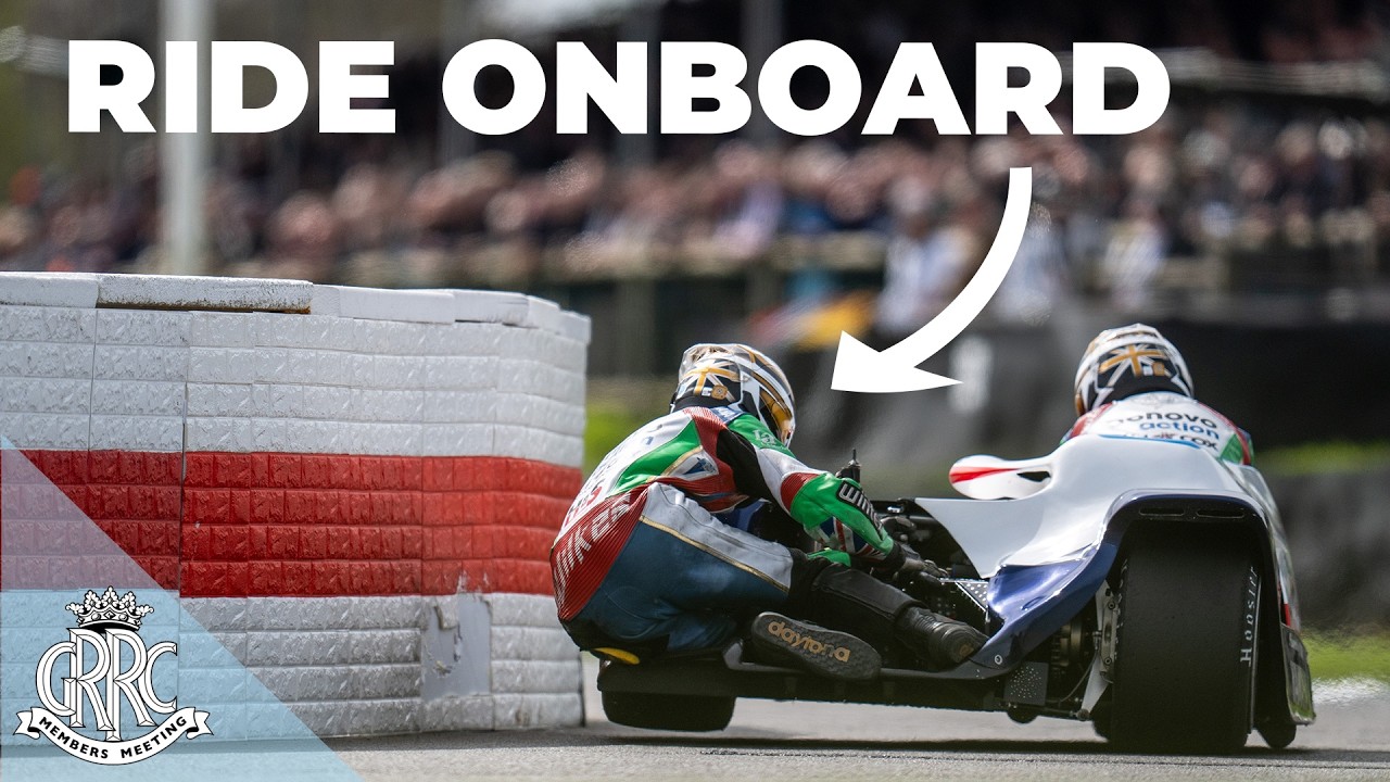 Superhuman bravery | Ride onboard a Sidecar in the Goodwood Shoot-Out
