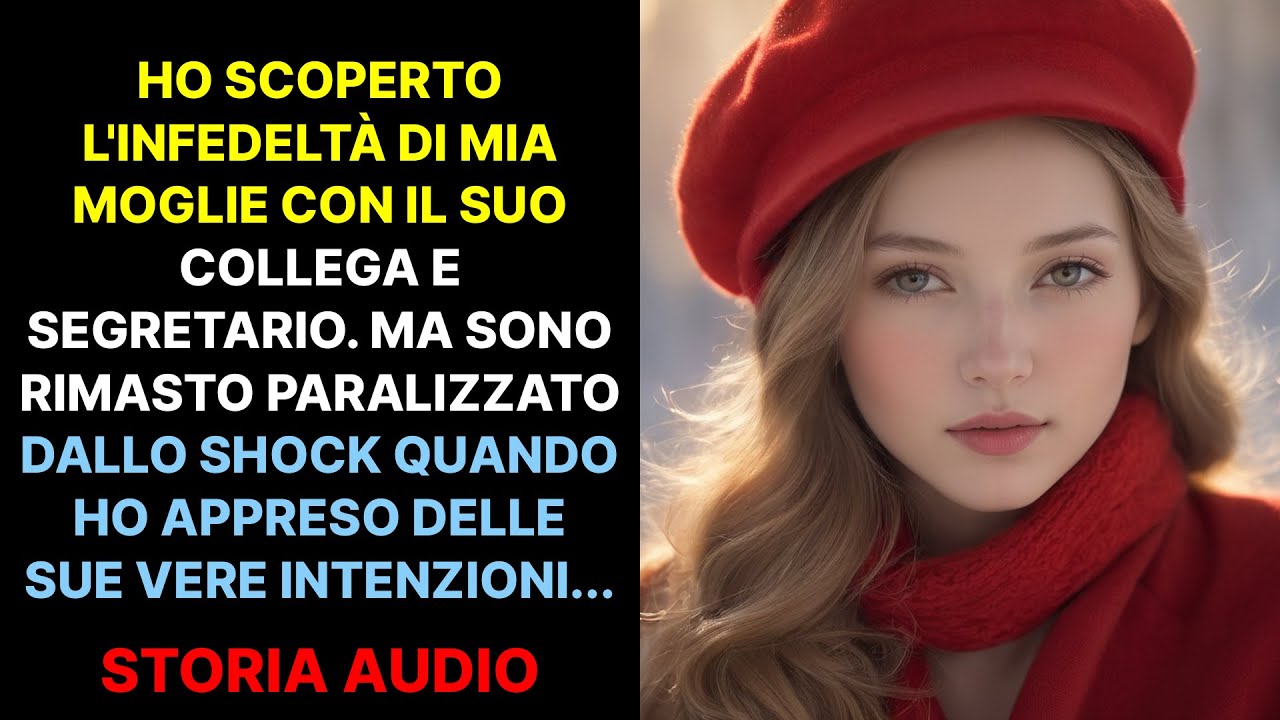 Sono rimasto scioccato nel scoprire l'infedeltà di mia moglie con il suo collega e segretario.