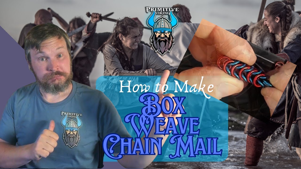 How to make Box Weave Chainmail.