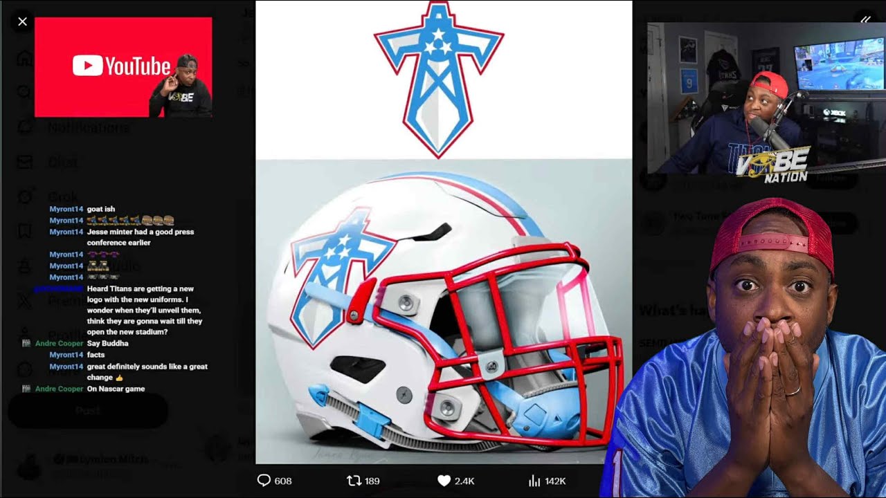 Oilers Uniforms archived? Are the Tennessee Titans getting new DRIP? James Ryan's mock is Fire!