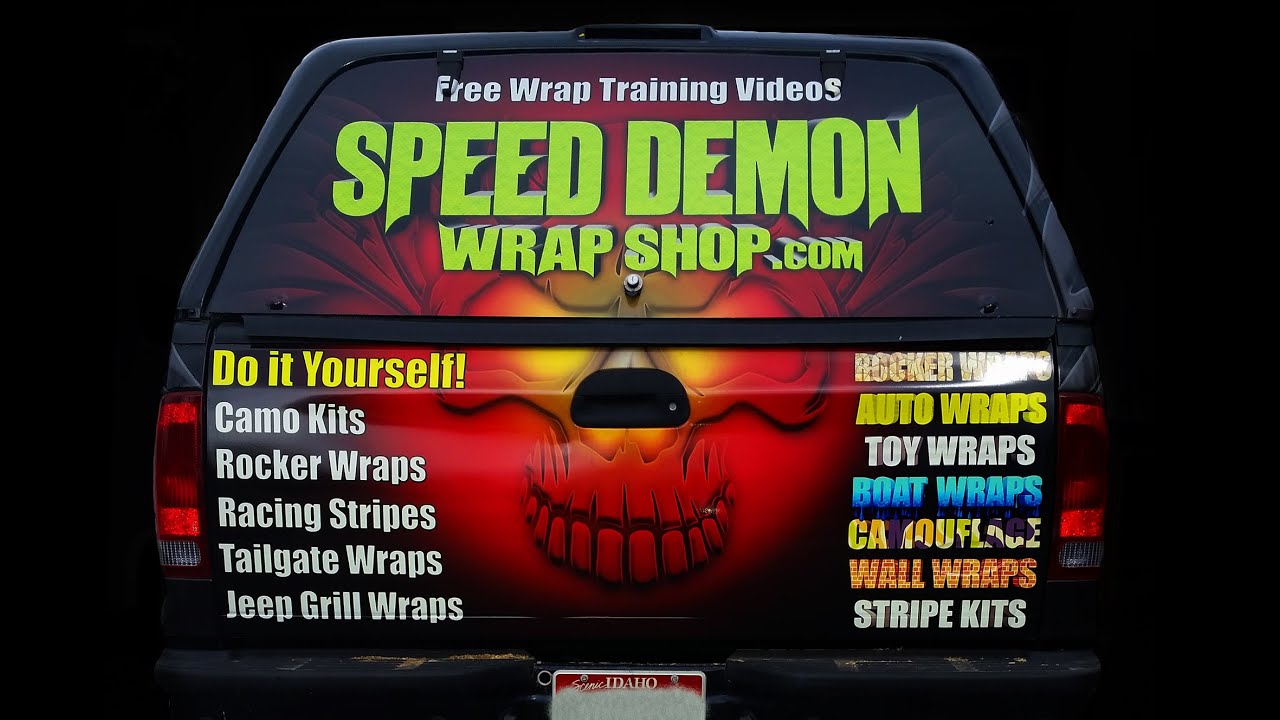 How to install a Tailgate Wrap