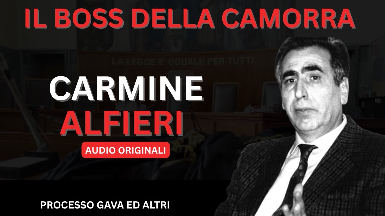 STORIE DI CAMORRA: IL BOSS CARMINE ALFIERI RACCONTA GLI AFFARI DELLA CAMORRA E DEL SUO CLAN