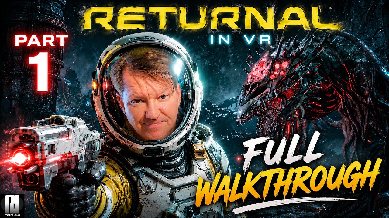 Returnal FULL VR Walkthrough (Part 1) - No Commentary!