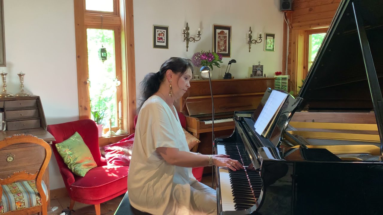 Så Skimrande Var Aldrig Havet E. Taube Ulrika A. Rosén, piano.