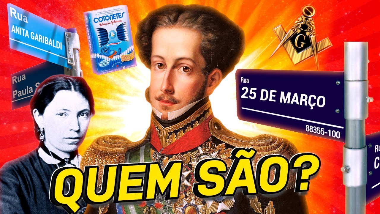 QUEM SÃO AS PESSOAS NOS NOMES DE RUA PELO BRASIL?