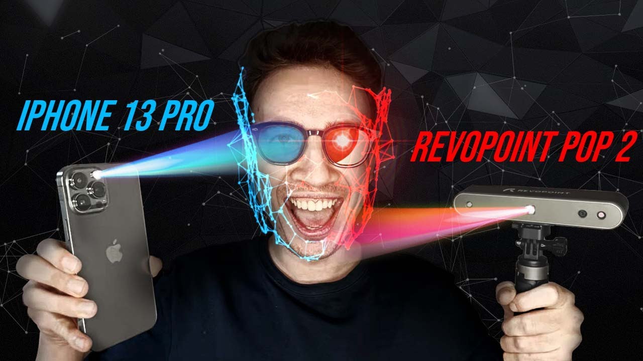 Сравнение настоящего 3D-сканера и лидара iPhone 13 Pro Max | Revopoint Pop 2!