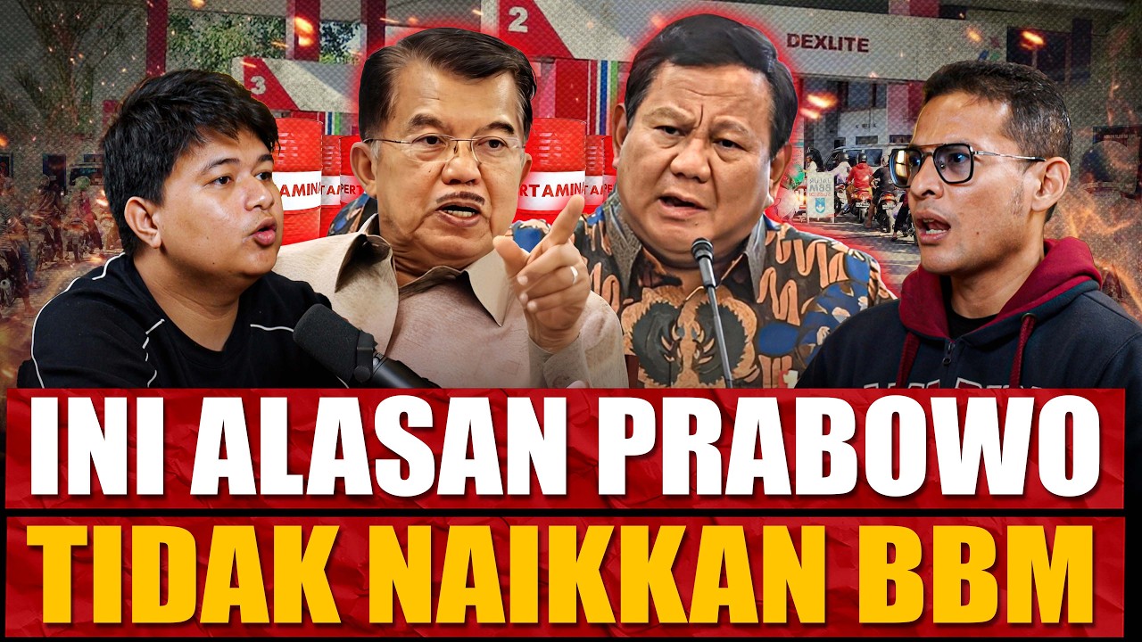 Jusuf Kalla Salah? Ekonom UI Bongkar Kenapa BBM Tidak Boleh Naik Sekarang Ft. Fithra Faisal