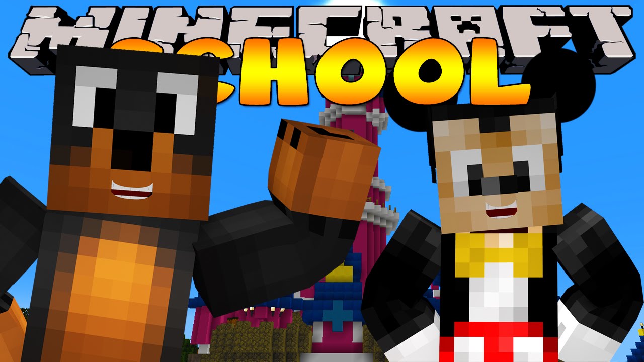 Minecraft School - SAVING DISNEYLAND