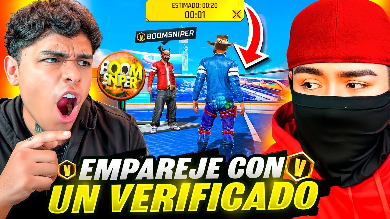 ME ENCONTRE a BOOMSNIPER en UNA PARTIDA de FREE FIRE Y TERMINO MAL