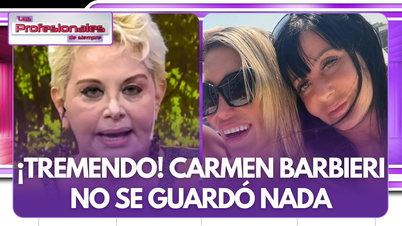 ¡TERRIBLE! CARMEN BARBIERI PICANTE CONTRA AYELÉN PALEO Y SU MADRE