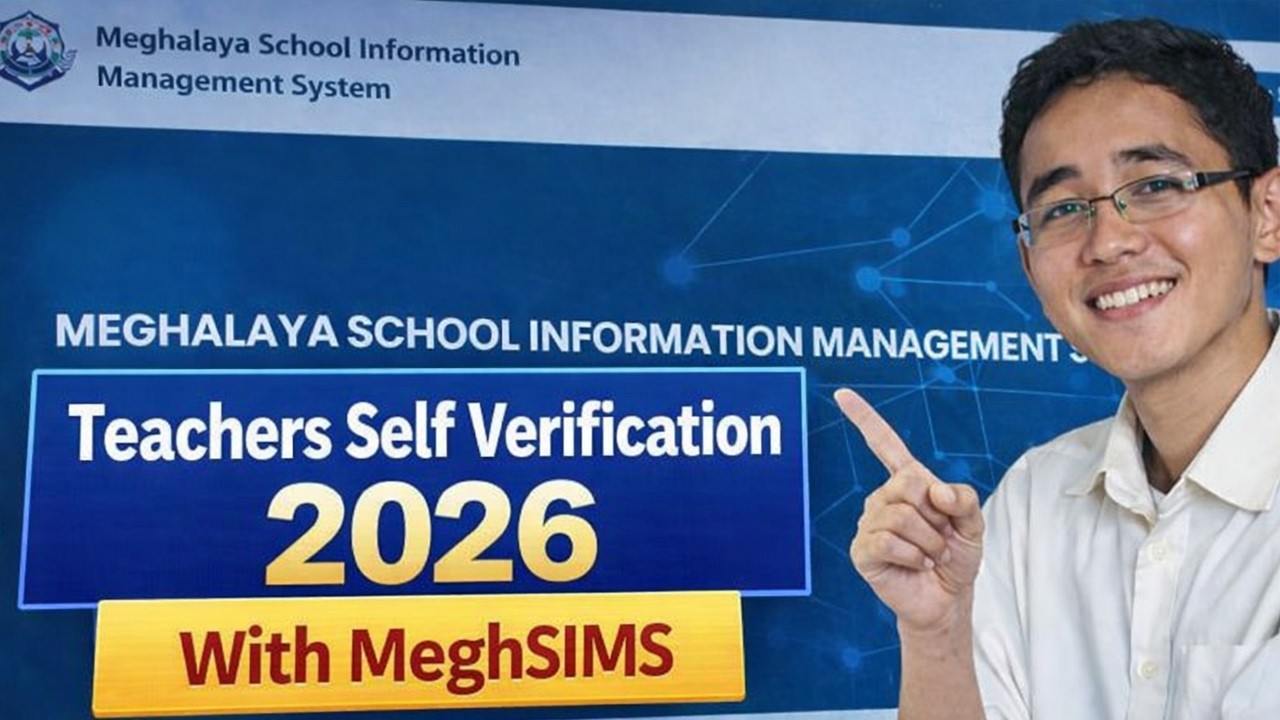 Teachers Self Verification With MeghSIMS 2026