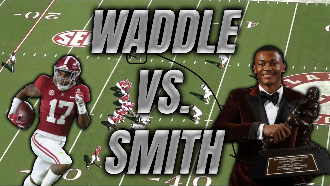Jaylen Waddle vs. DeVonta Smith: How do the two Alabama receivers stack up as NFL prospects?