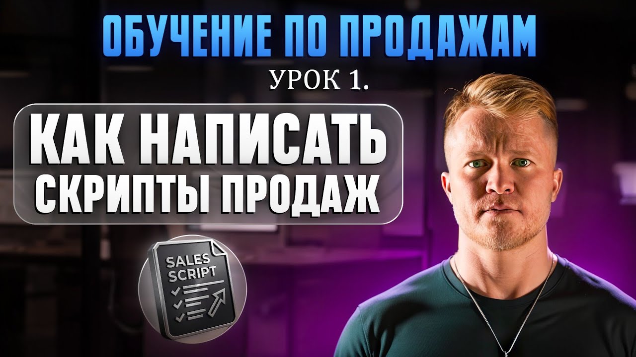 КАК НАПИСАТЬ СКРИПТЫ П₽OДАЖ?! Тренинг Дмитрия Мельникова