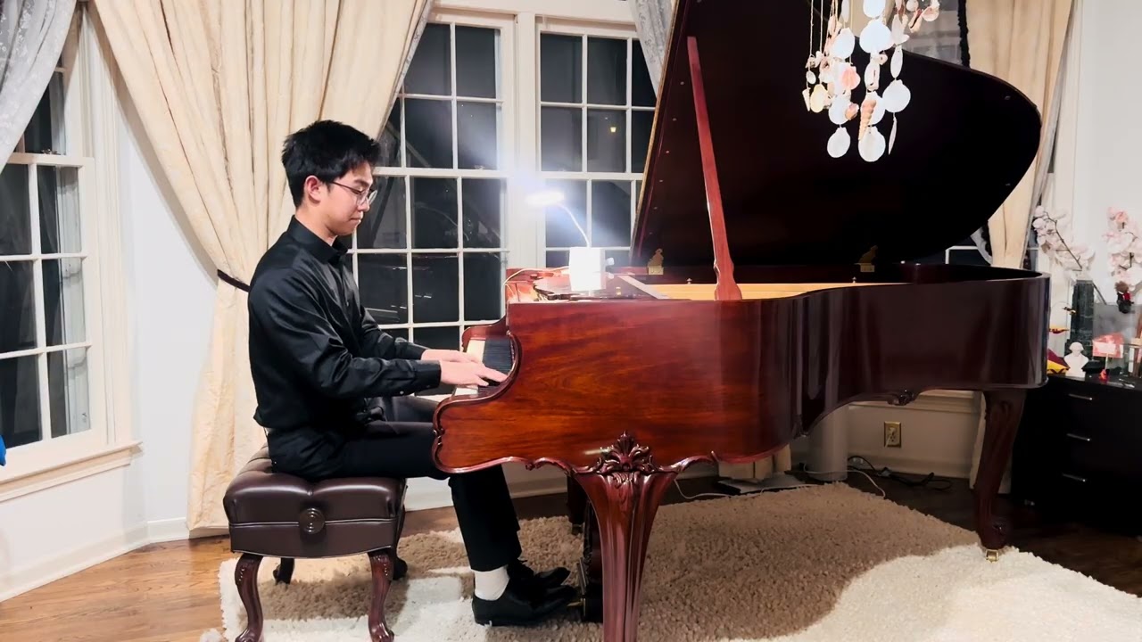 Ravel's Jeux d'eau Performed by 16-year old Cary