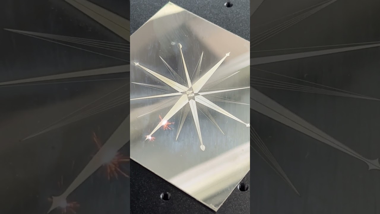White Marking on Stainless Steel with Most Portable Fiber Laser