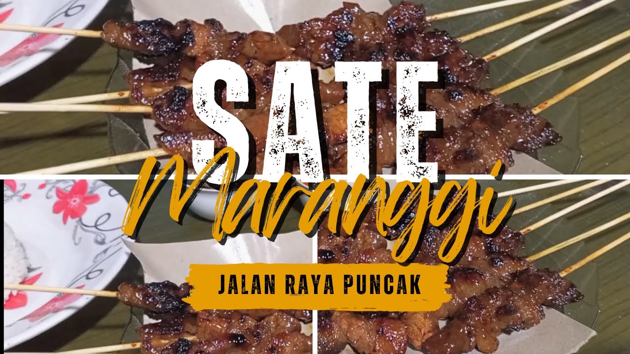 STRATEGIS DAN TERJANGKAU #satemaranggi #puncakbogor #jajanan #jajanmurah