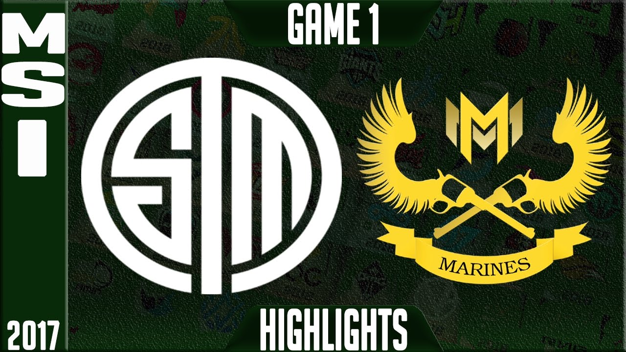TSM vs GIGABYTE Marines Highlights - MSI 2017, Mid Season Invitational Day 1 Groups - TSM vs GAM