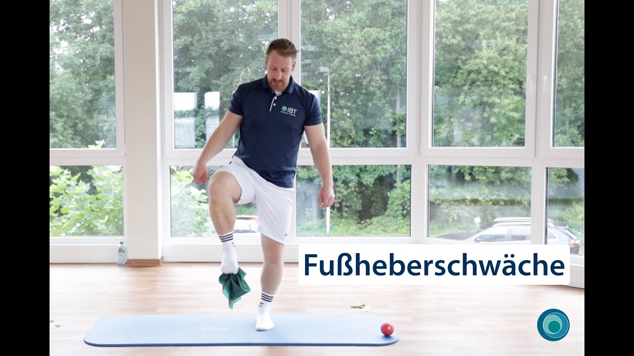 Übungen zum Beschwerdebild: Fußheberschwäche | mit Felix