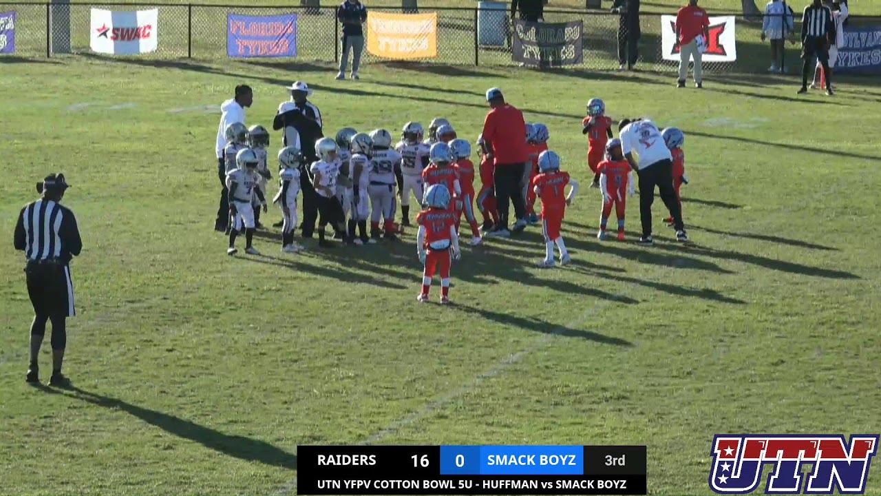 UTN YFPV COTTON BOWL - 5U - HUFFMAN vs Smack Boyz