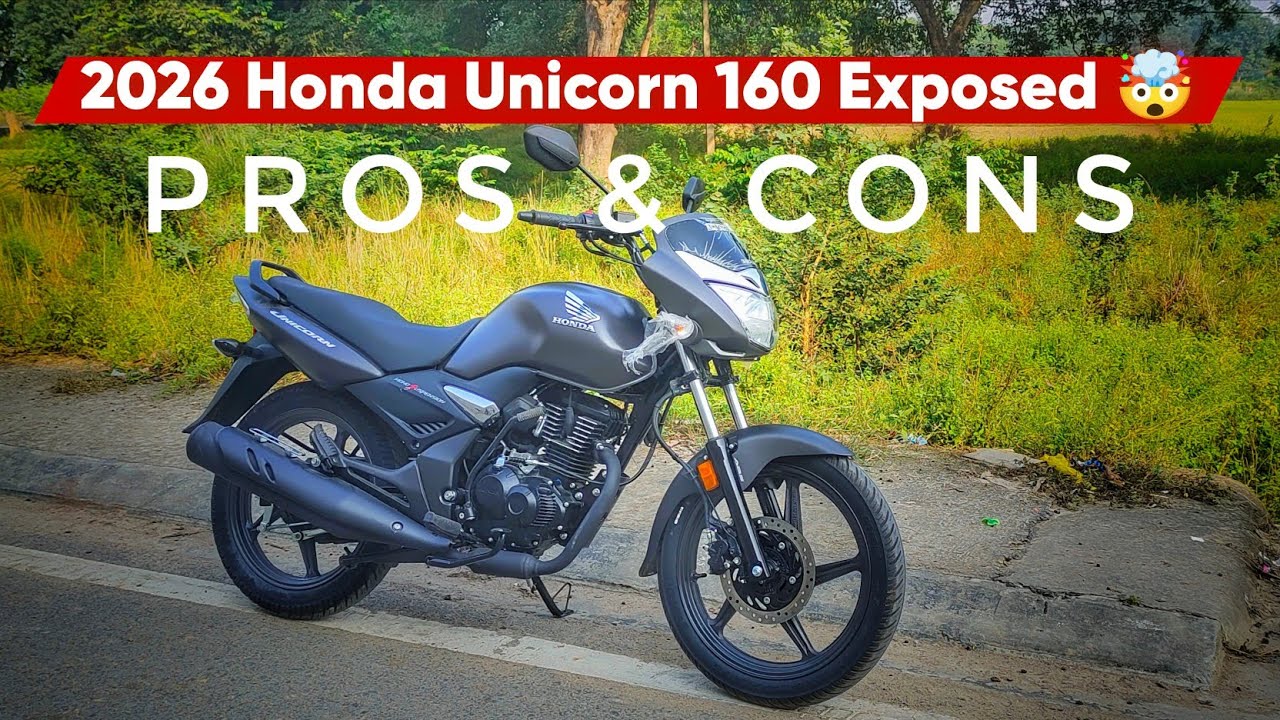 2026 Honda Unicorn 160 Pros & Cons | Everything You Need To Know! | 