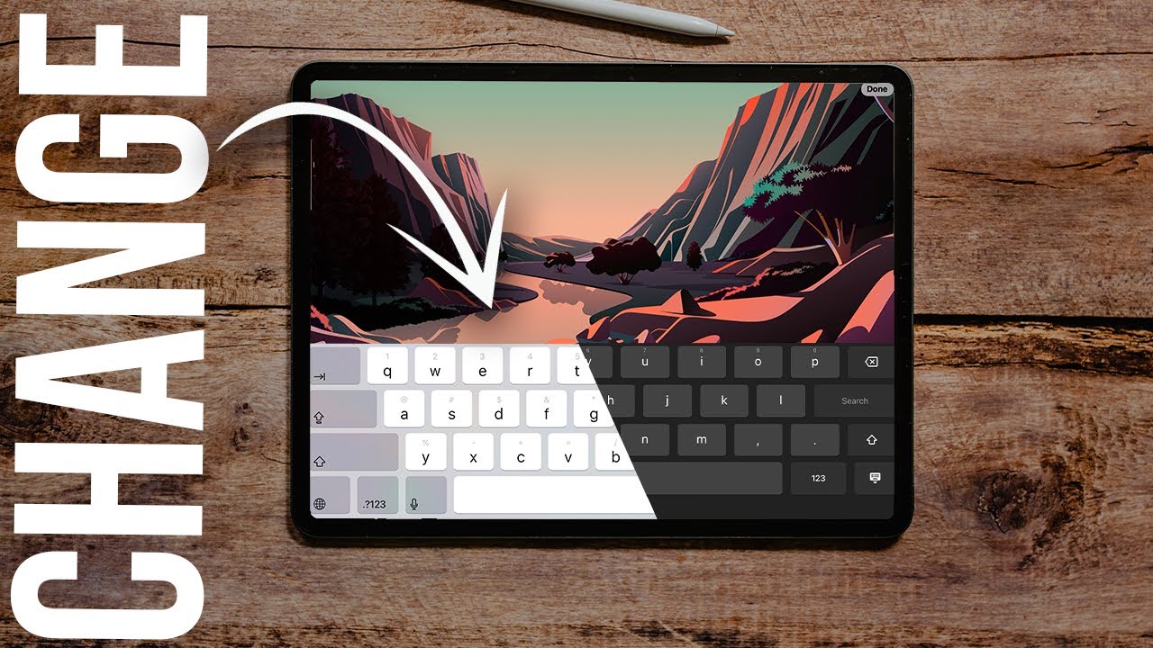 Как изменить клавиатуру iPad (урок)