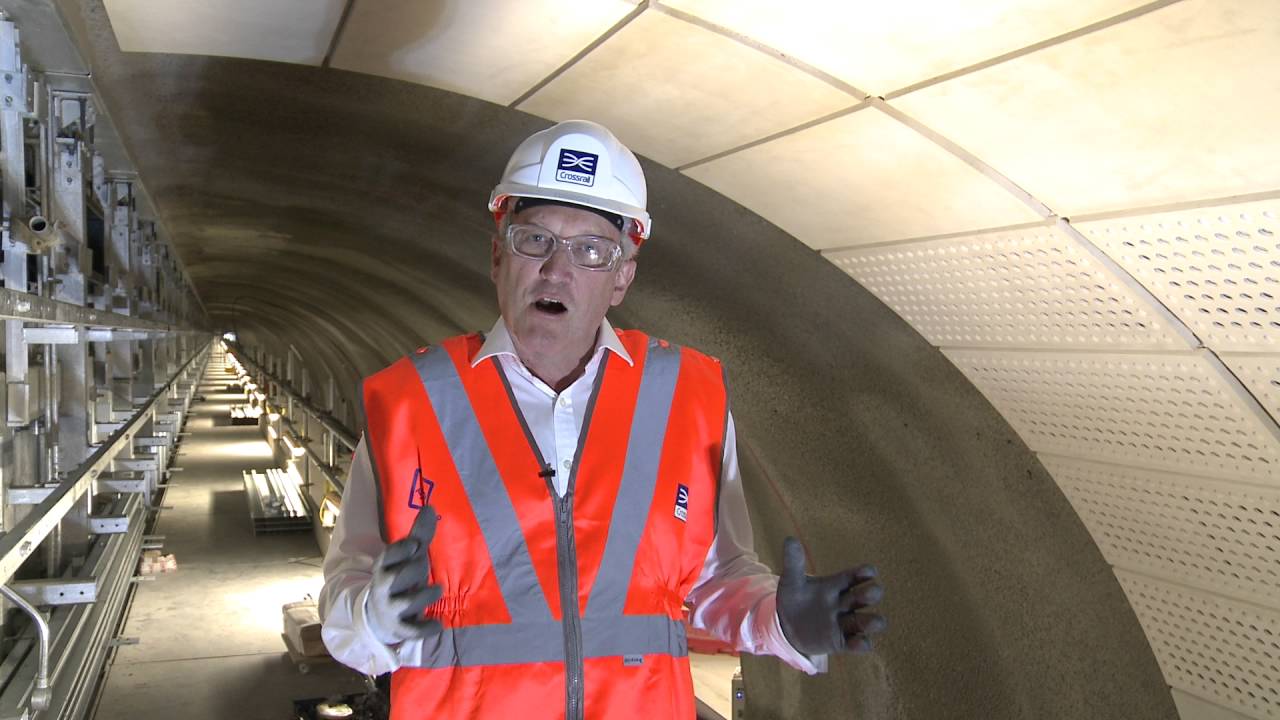 Crossrail station design: installation of architectural components at Bond Street station