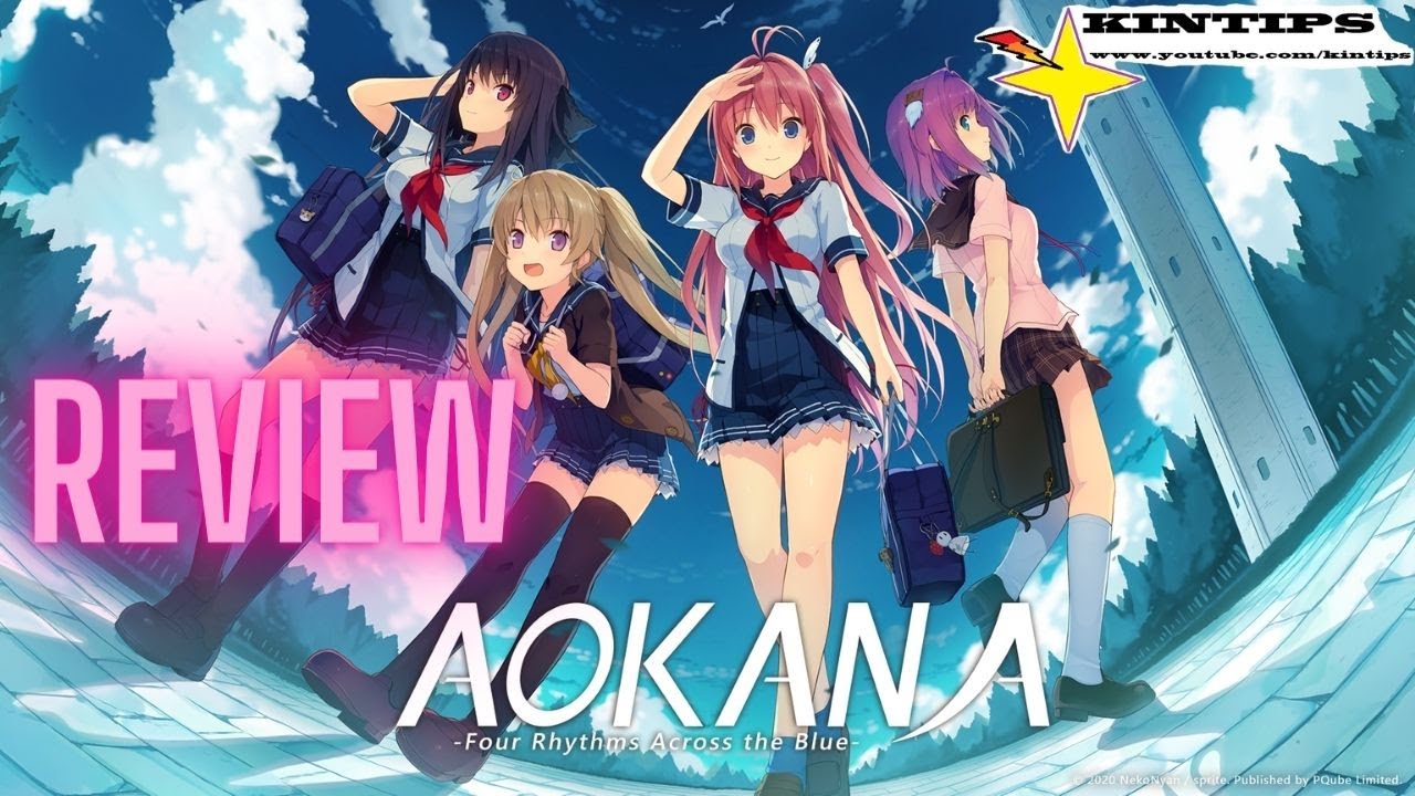 Kintips Review Aokana Four Rhythms Across the Blue Sprite PQUBE Nintendo Switch Visual Novel
