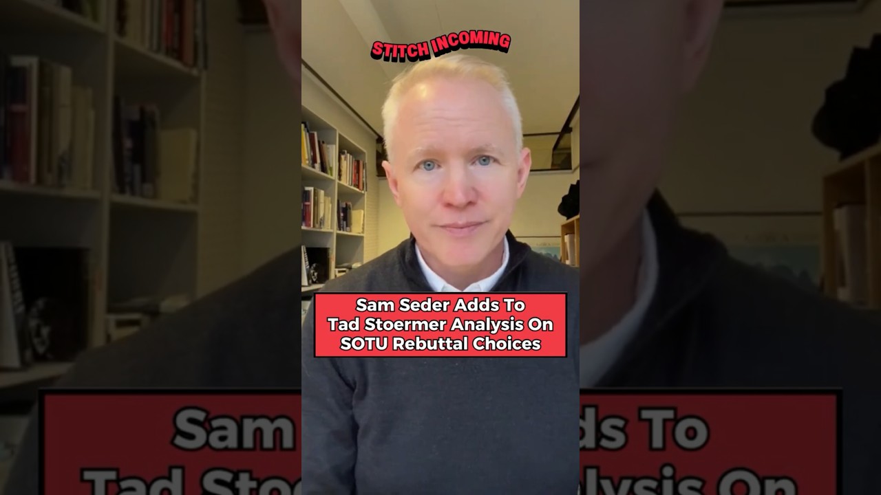 Tad Stoermer on Dems' SOTU pick