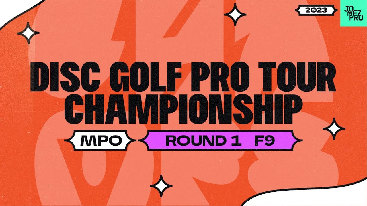 2023 Disc Golf Pro Tour Championship | MPO R1F9| Heimburg, Robinson, Buhr, Wysocki | Jomez Disc Golf