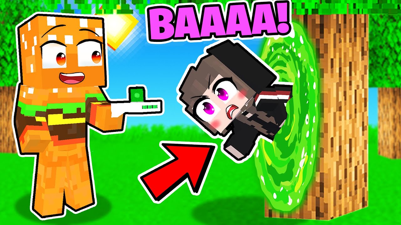 Mi-am Trollat Prietenii Cu ARMA PORTAL in Minecraft!
