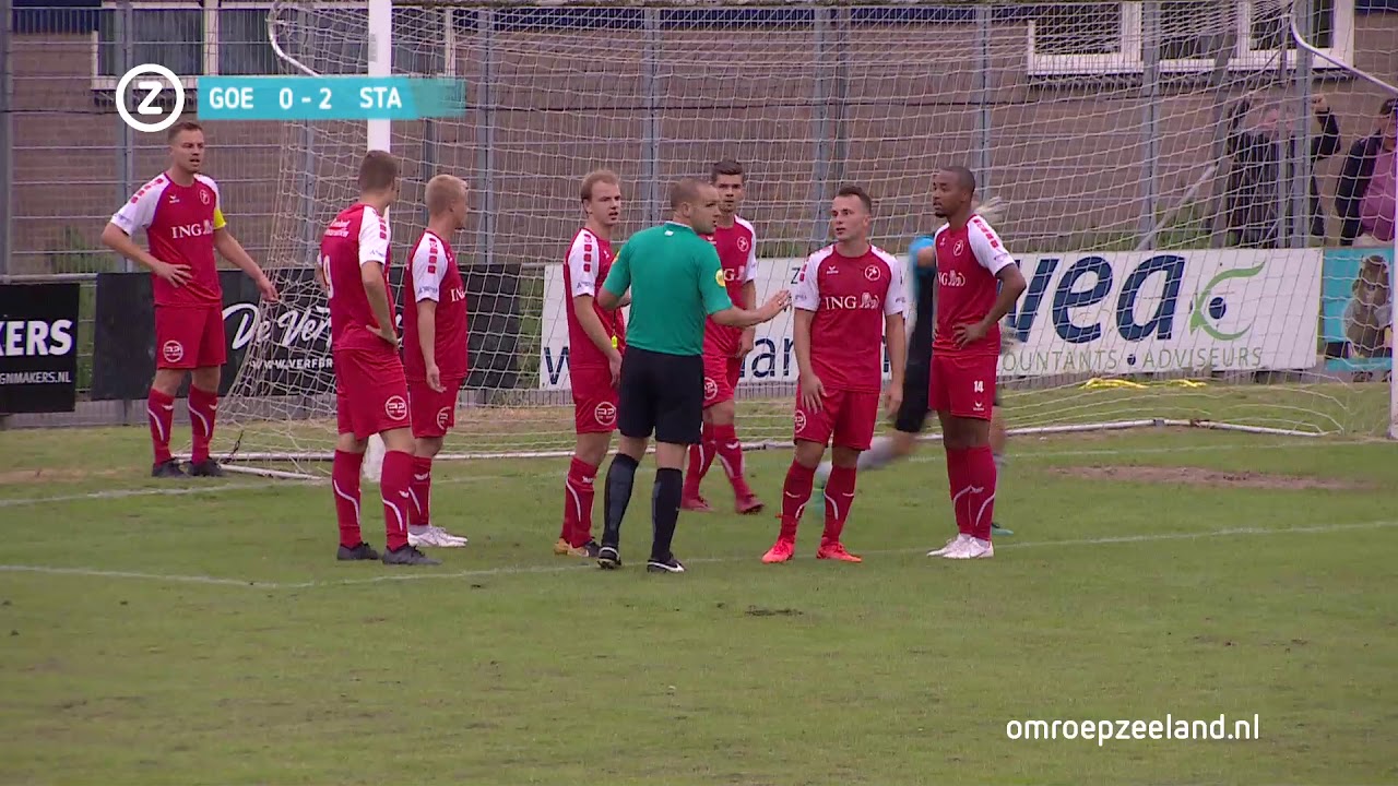 Spookdoelpunt in KNVB Beker bij GOES-Staphorst