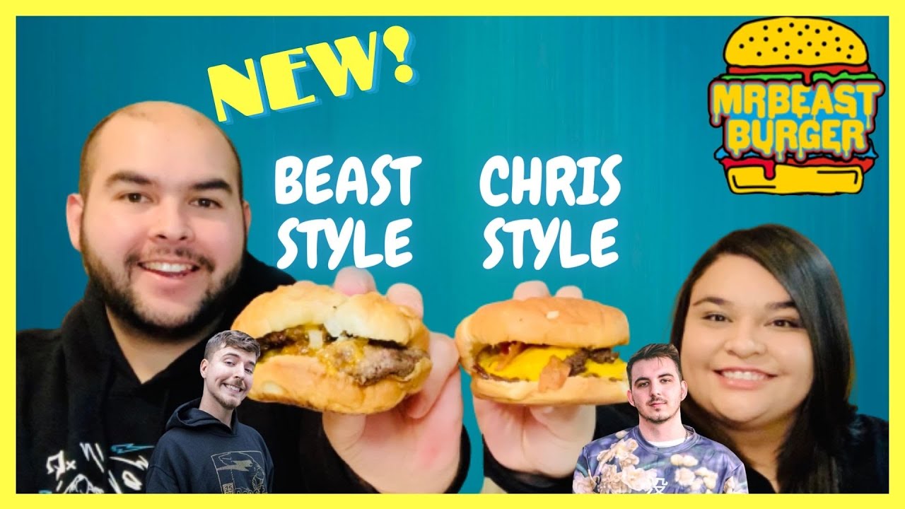 MrBeast Burger - Beast Style Burger and Chris Style Burger Review 🍔