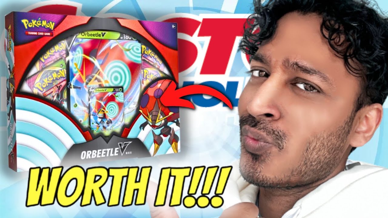 ***FULL ART PULLED*** COSTCO ORBEETLE V BOX OPENING!!!