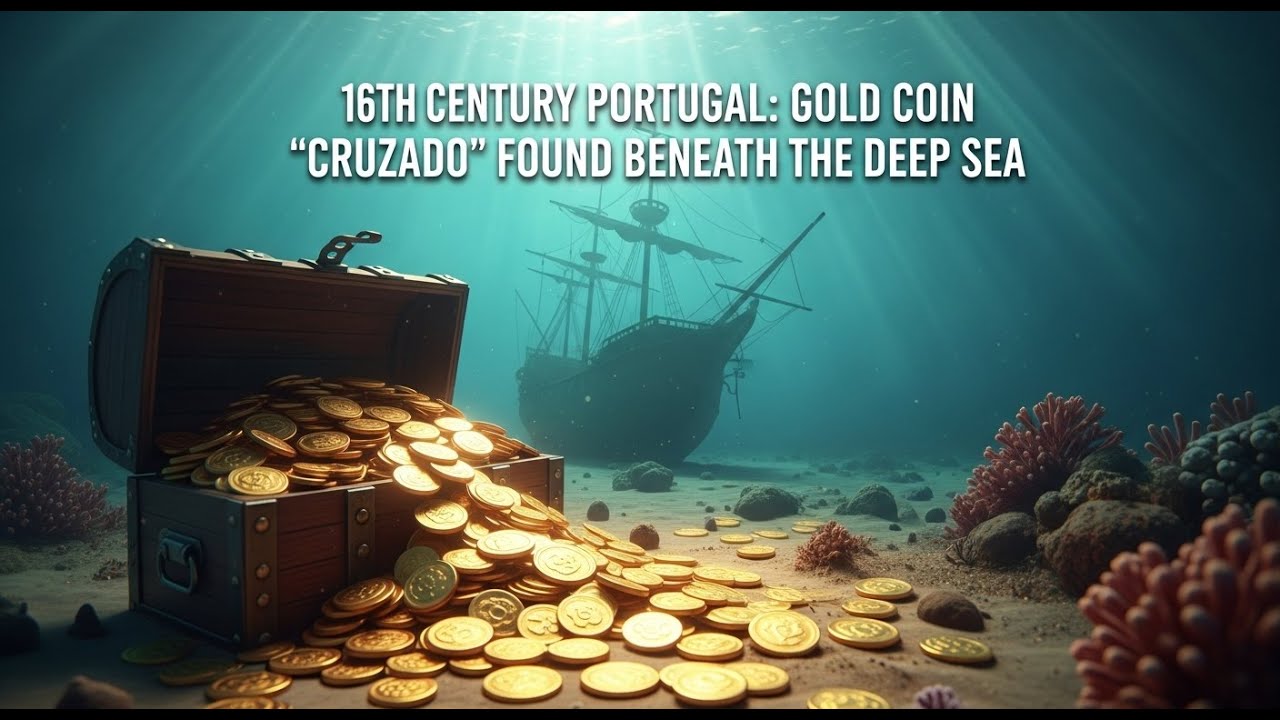 Real Deep-Sea Discovery: Thousands of Cruzado Coins Found in Ancient Wreck