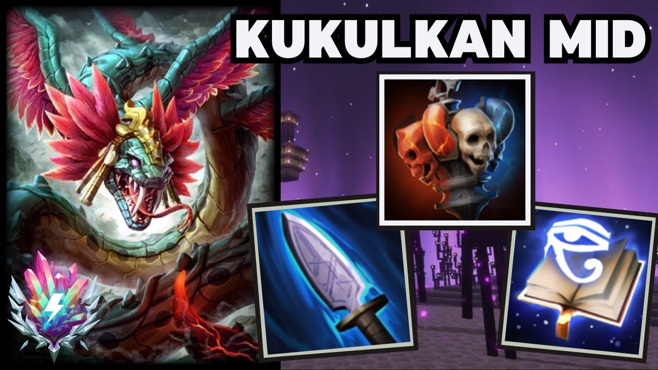Ender Dragon Was Added To Smite?! - Kukulkan Deity Mid Smite 2 Gameplay