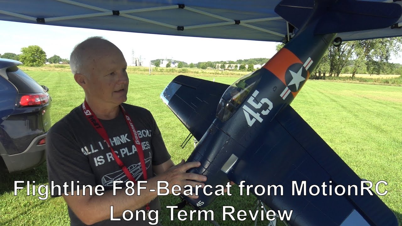 Long Term Review - Flightline F8F Bearcat from MotionRC